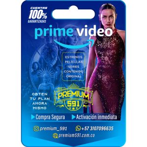 Amazon Prime Video Colombia – Series y Películas por 1 Mes Renovable