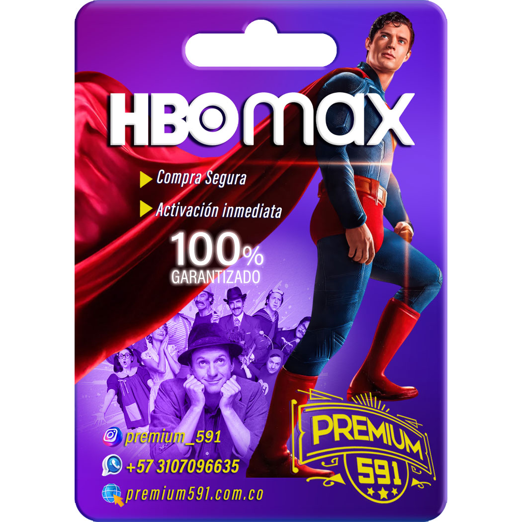 Max Estándar – HBO Max por 1 Mes Renovable en Colombia